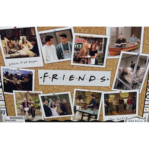 Friends TV Show Collage Jigsaw Puzzle - 1000 Pieces - 30in x 24in - New/Sealed - Picture 2 of 5